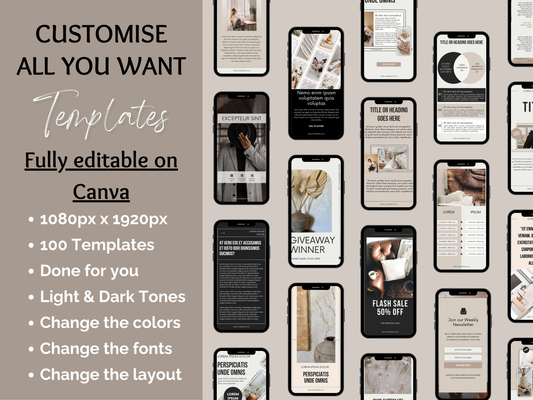 100 Instagram Story Templates