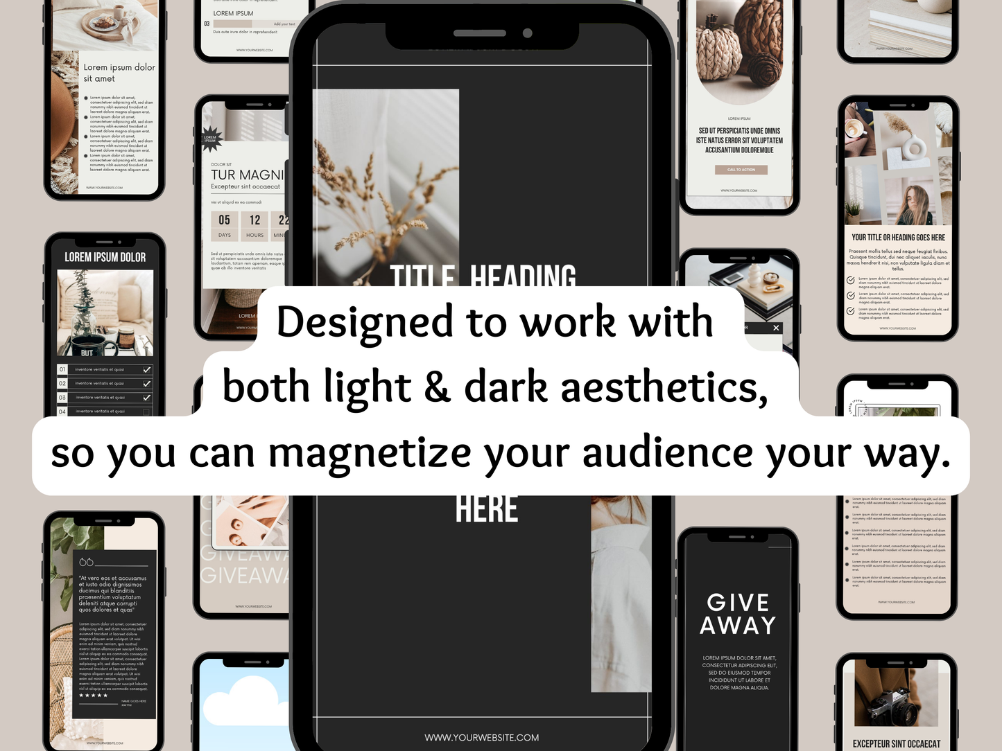 100 Instagram Story Templates